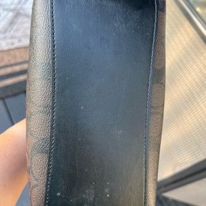 Mollie Coach bucket bag signature canvas